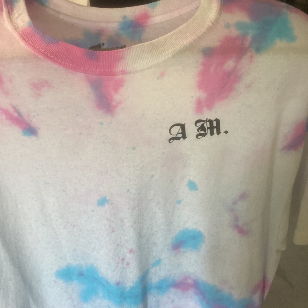 A.M. Heat custom tie dye medium unisex